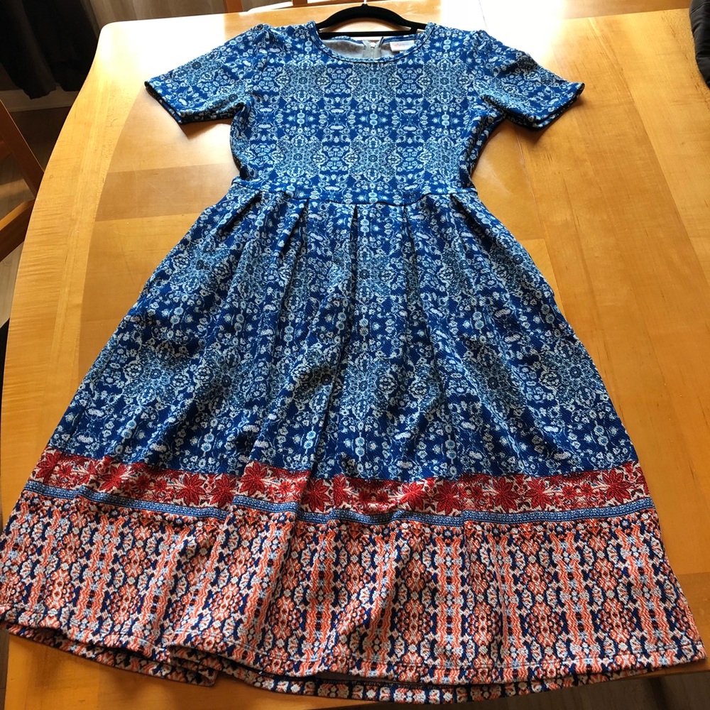 Stunning Lularoe Dipped Amelia